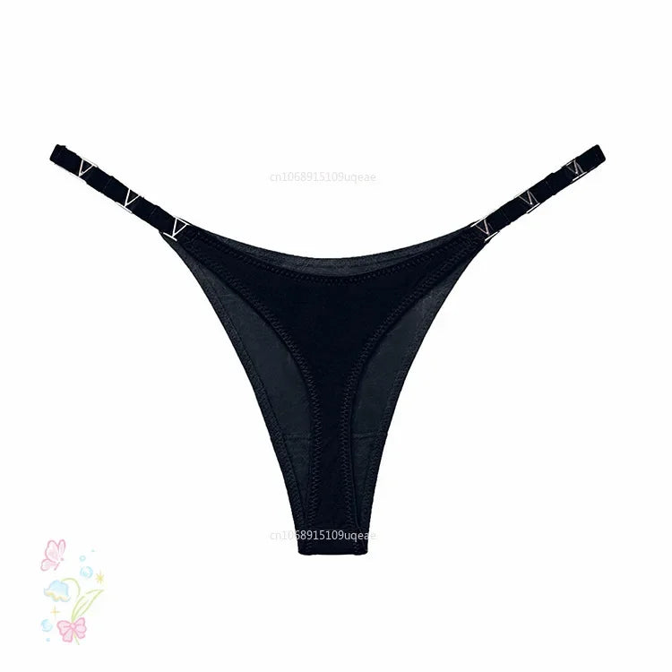 Women Breathable Lace Tangas