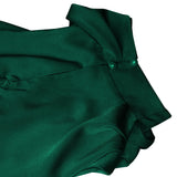 Women's Silk Satin Evening Dress