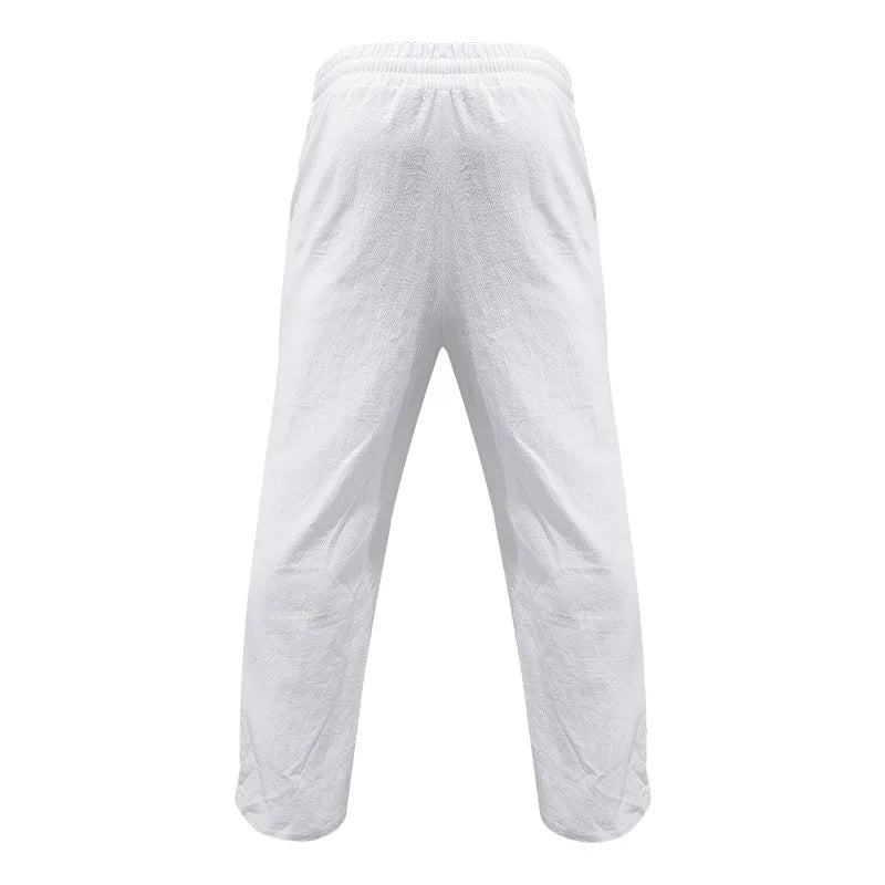 Men’s Cotton Linen Yoga Pants