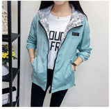 Double-Sided Women's Trench Coat – Hooded Spring Autumn Windbreaker
