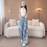High Waist Slim Street Style Jeans