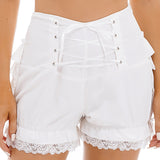 Women's Lolita Lace Pumpkin Shorts