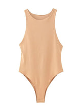 Women Solid Bodycon Club Bodysuit