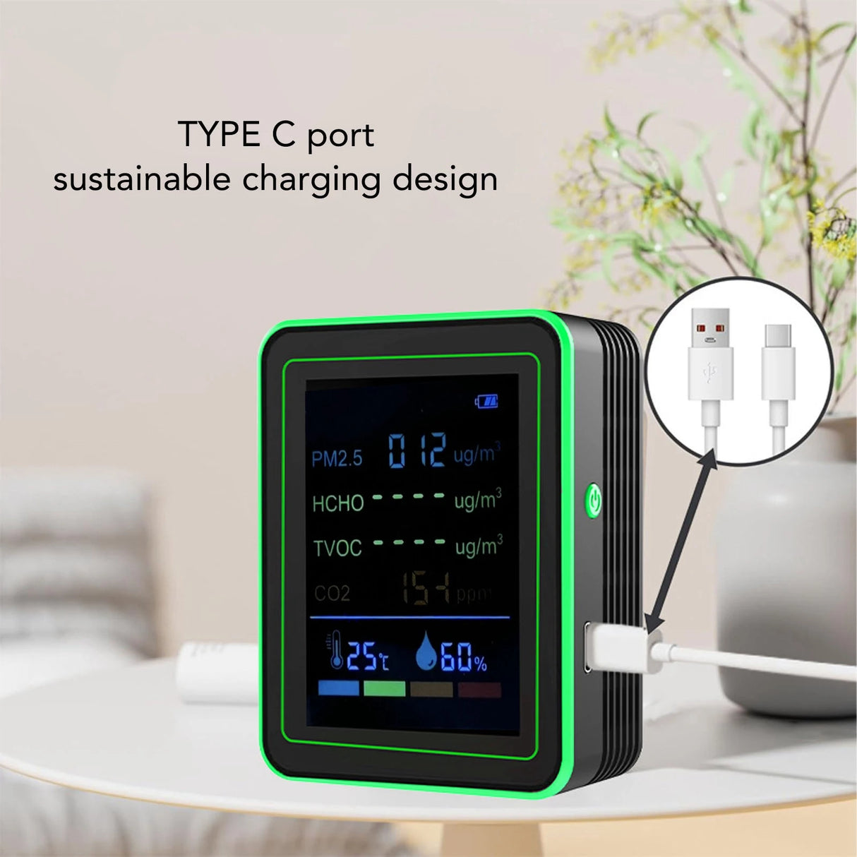 6-in-1 Air Quality Meter