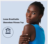 Women Loose Sleeveless Fitness Tank Top