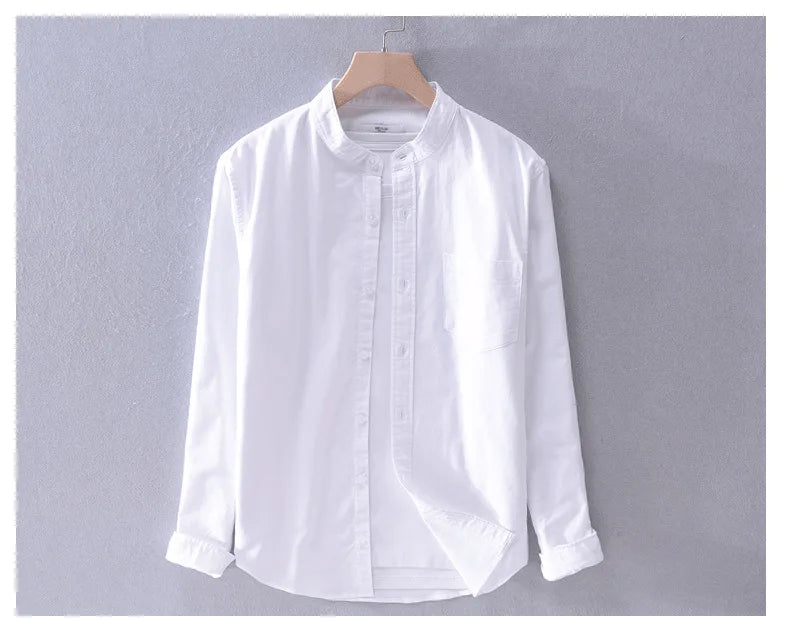 Men Oxford White Shirt