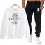 Men's Printed Sweatshirt Tracksuit