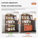 Multi-Layer Floor Standing Kitchen Shelf