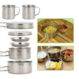 Camping Mess Kit (8pcs)