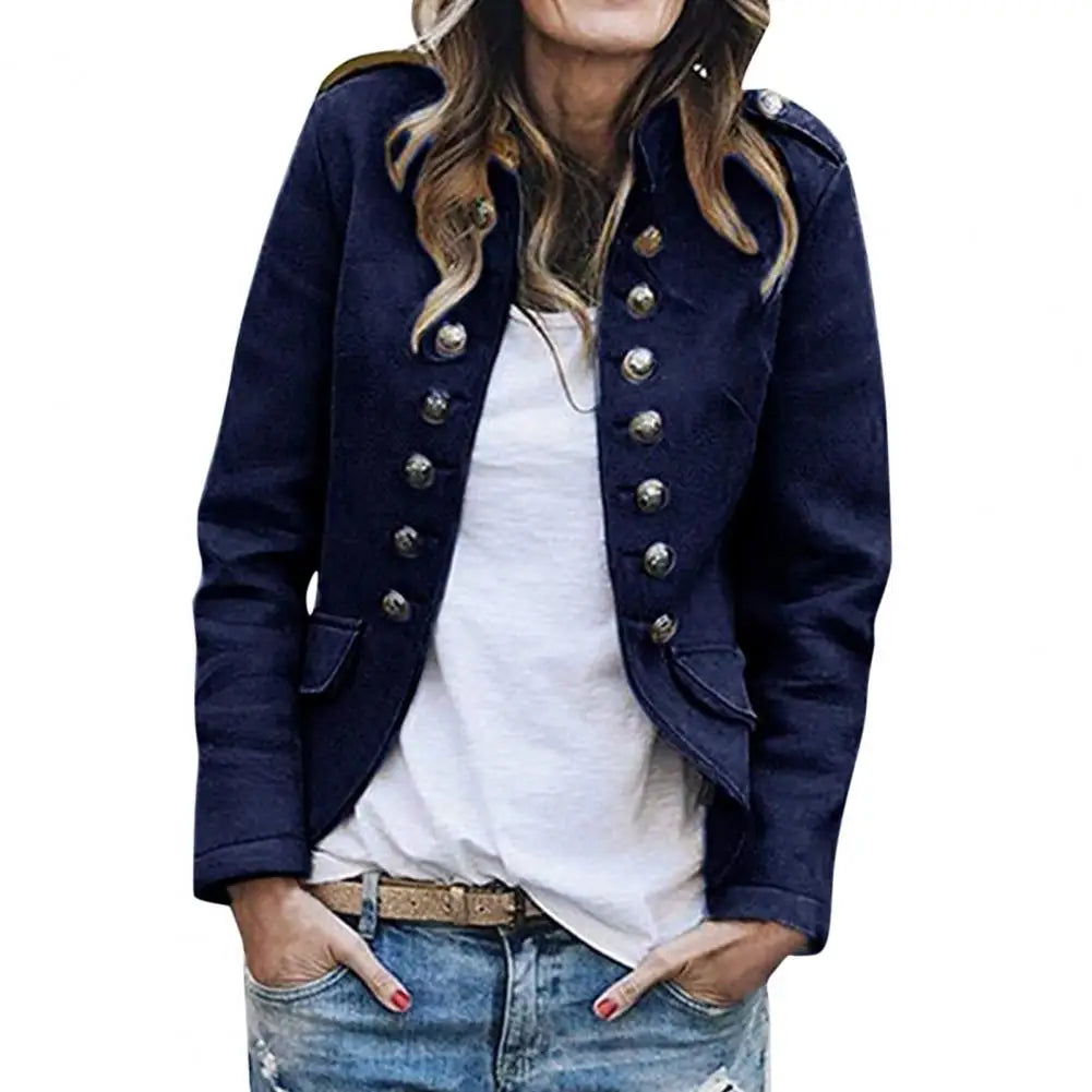MaxiFit™ – Oversize Blazer (5XL Options, Solid Color, Long Sleeve Office Look)