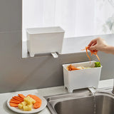 Sink Drain Garbage Bin Organizer