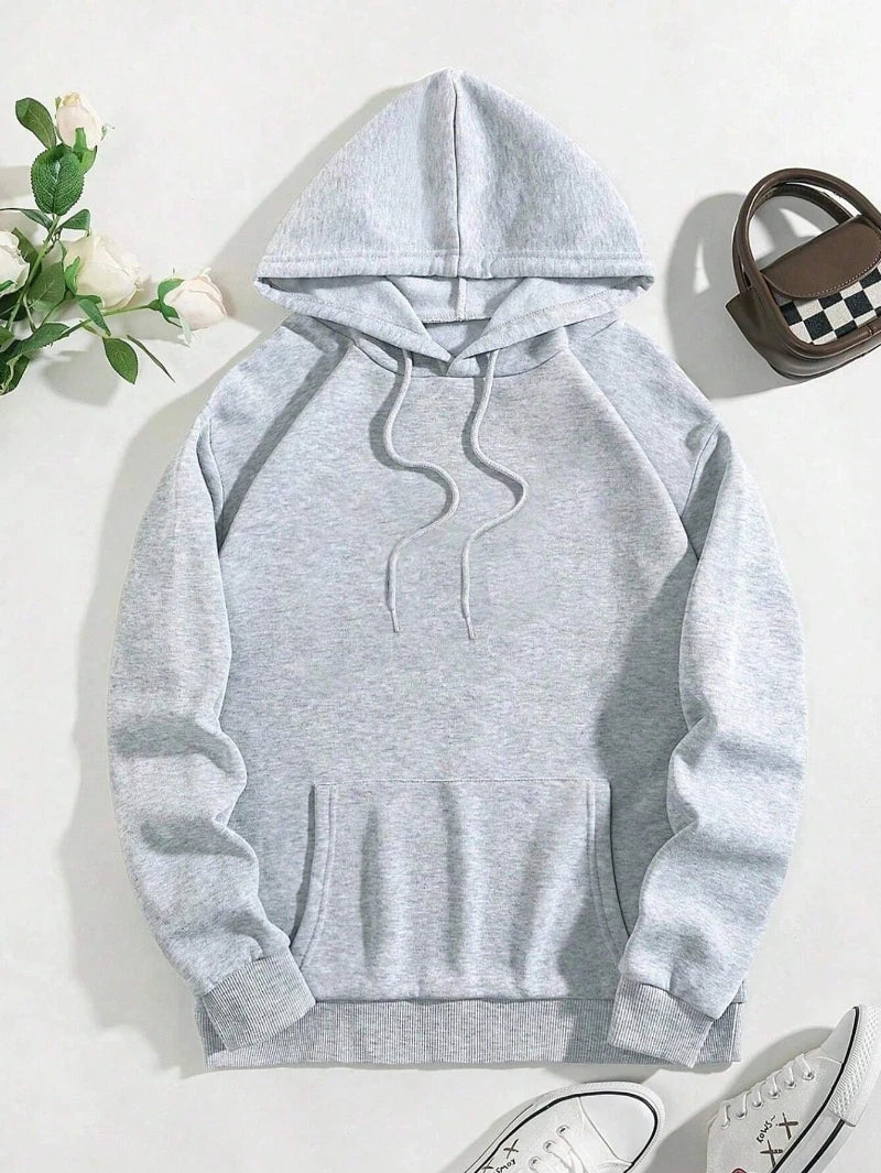 Leopard Print Fleece Hoodie