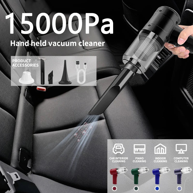 15000Pa Cordless Car Vacuum Cleaner