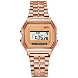 Luxury Rose Gold Digital Watch