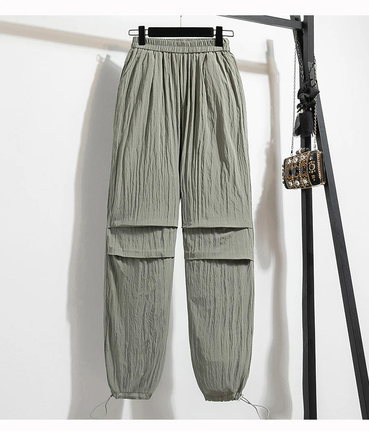Women’s 2025 Plus Size Cargo Pants