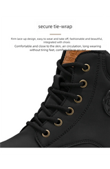 Men’s Outdoor Anti-Slip Leather Boots