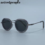 Vintage Round Metal Sunglasses