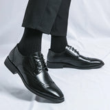 Men’s Full-Grain Leather Dress Shoes