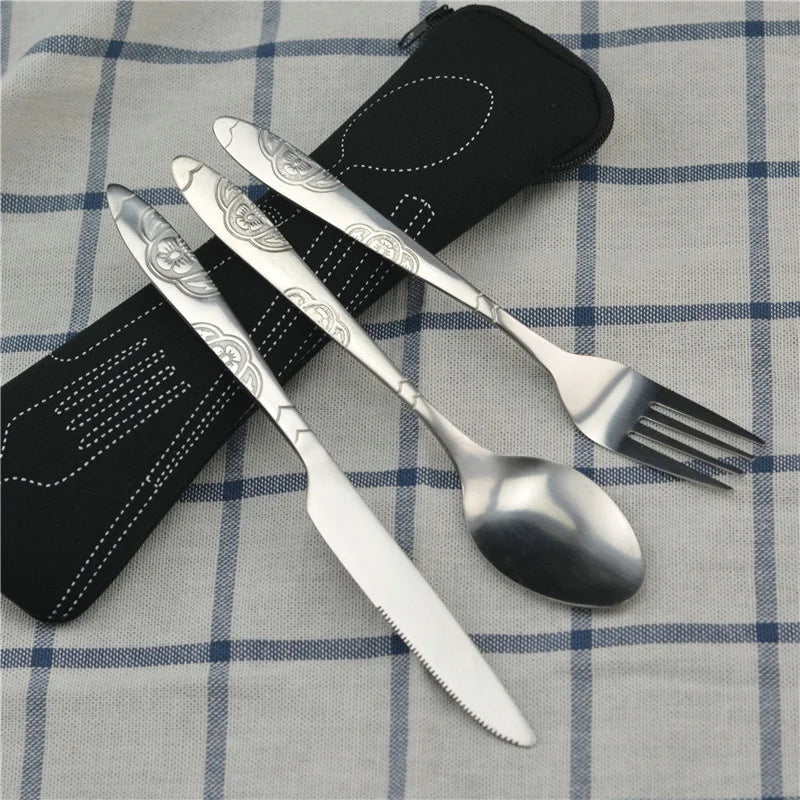 Portable Picnic Cutlery Set