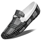 Men Suede Casual Driving Shoes