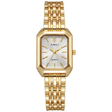 Ava Square Steel Watch