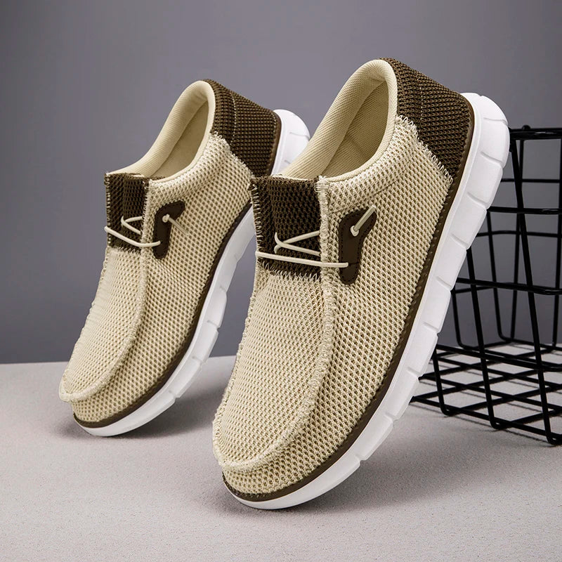 Men’s Versatile Lace-Up Loafers