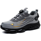 Women Safety Shoes White Lightweight Sneakers
