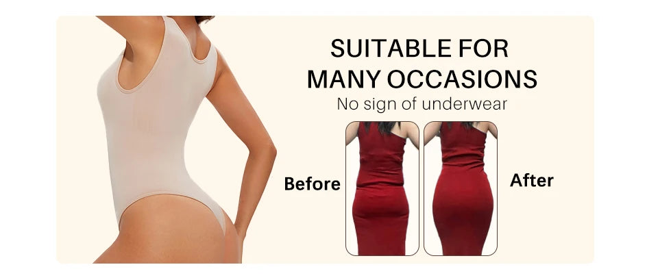 Women Seamless Sculpting Bodysuit