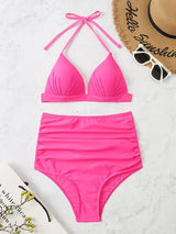 Solid Triangle Bikini
