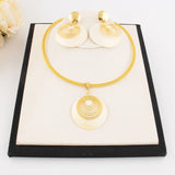 Dubai Nigerian Gold Jewelry Set
