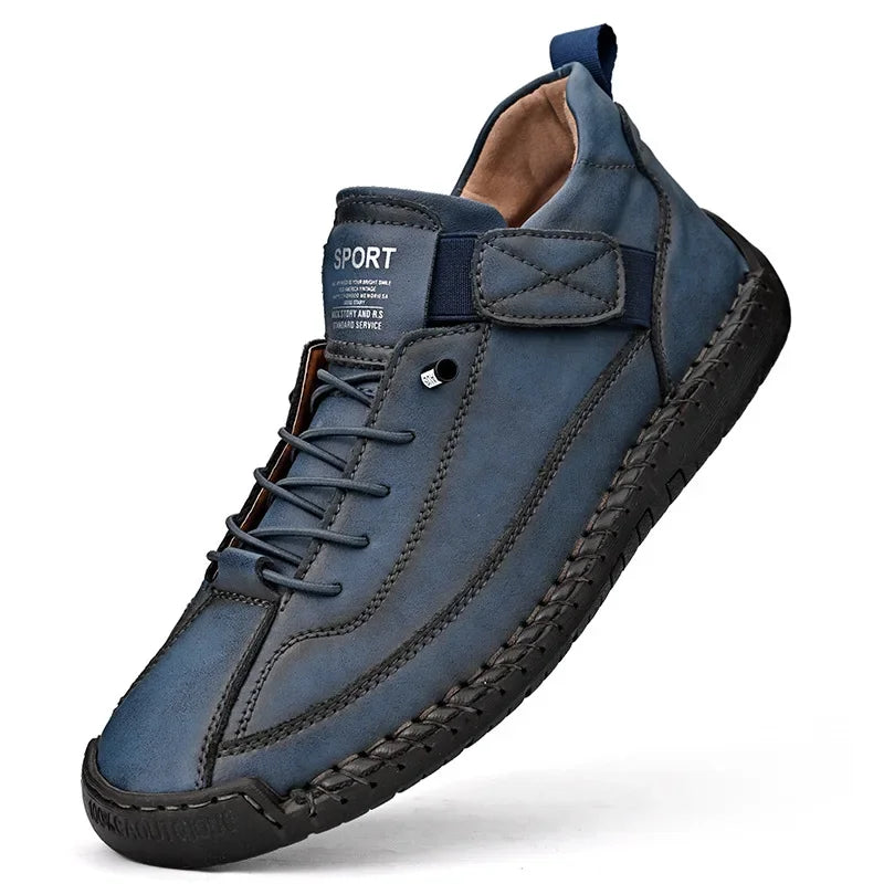 Men’s Comfortable Lace-Up Loafers – Casual Outdoor 2025