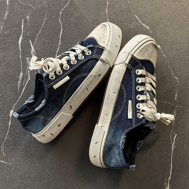 Men’s Luxury Casual Canvas Fisherman Shoes