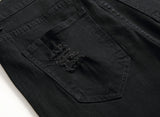 Men’s Ripped Biker Skinny Jeans