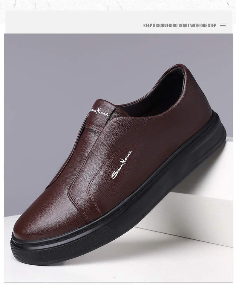 Men’s 2025 Summer Casual Leather Loafers
