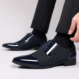 Royal Black Oxford Shoes