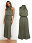 Women's Silk Satin Evening Dress