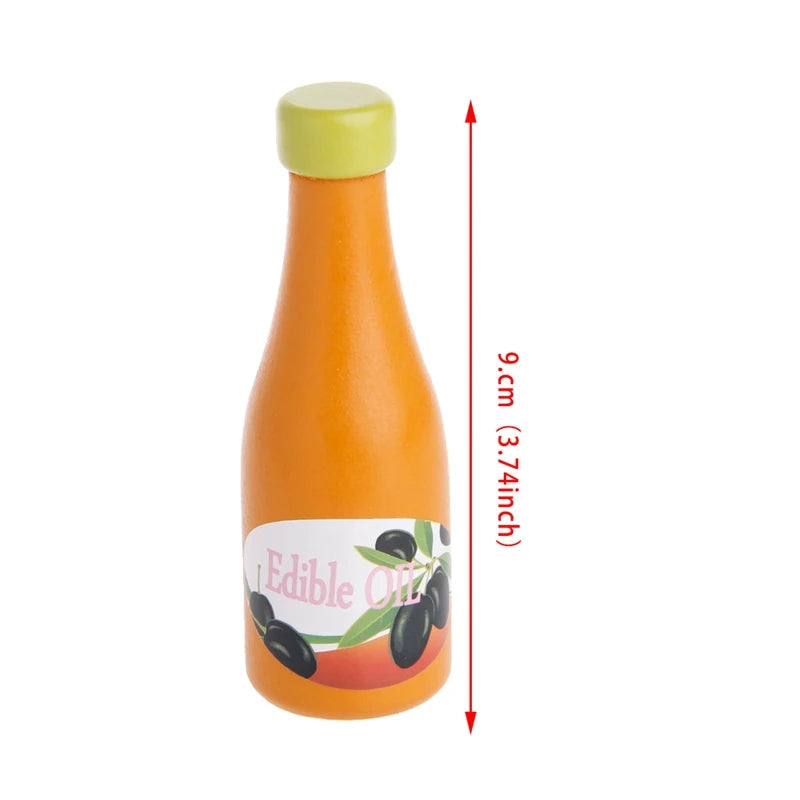 Wooden Kids Fruit Cutting Toy Set