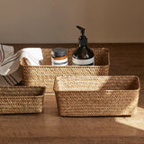 Woven Rectangular Storage Basket