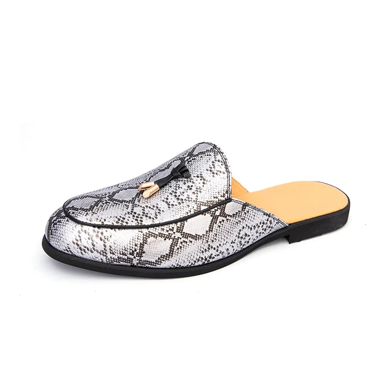 Men Leather Mules