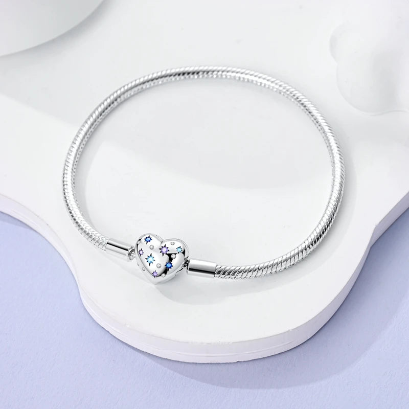 Sterling Silver Heart Bracelet