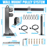 Wall Mounted Fitness Pulley System