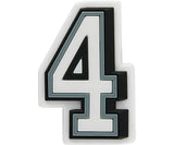 Women Number Shoe Charms Crocs Accessories