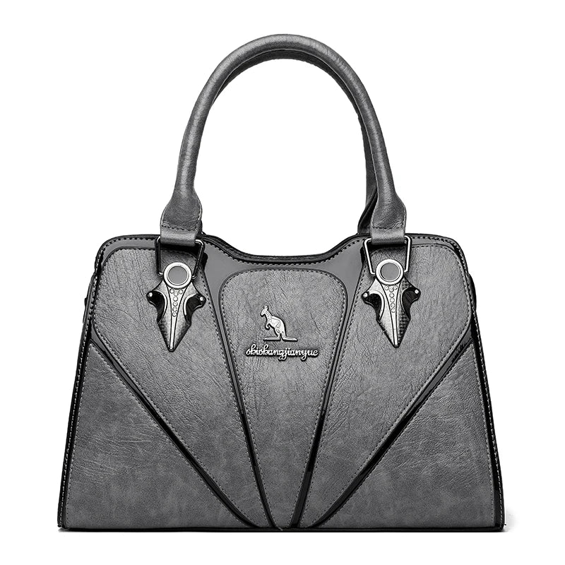 Classic Leather Crossbody Bag