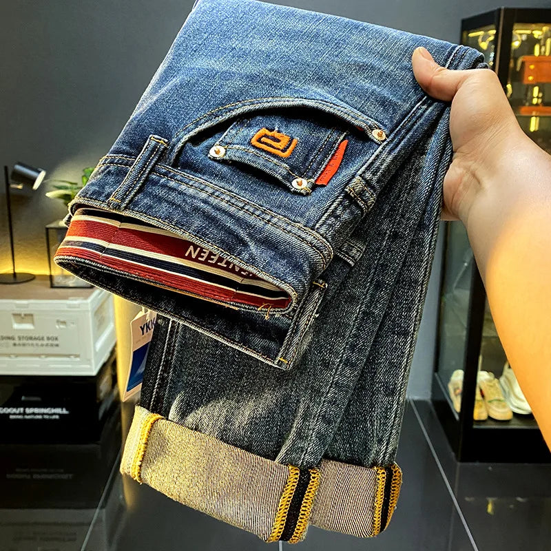 Men’s High-End Slim Denim Jeans
