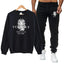 Men's Printed Sweatshirt Tracksuit
