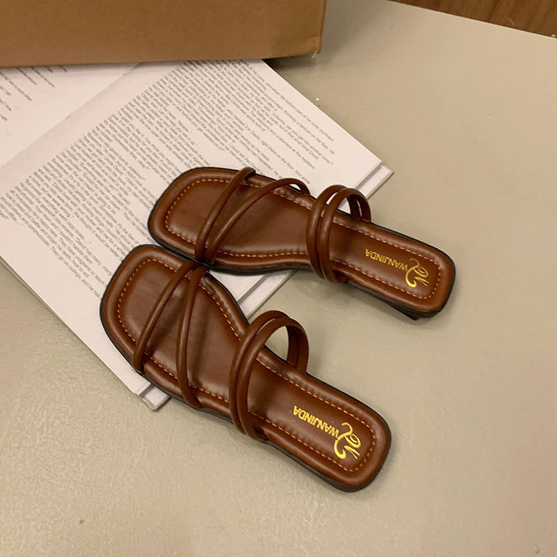 Women French Flip Flops