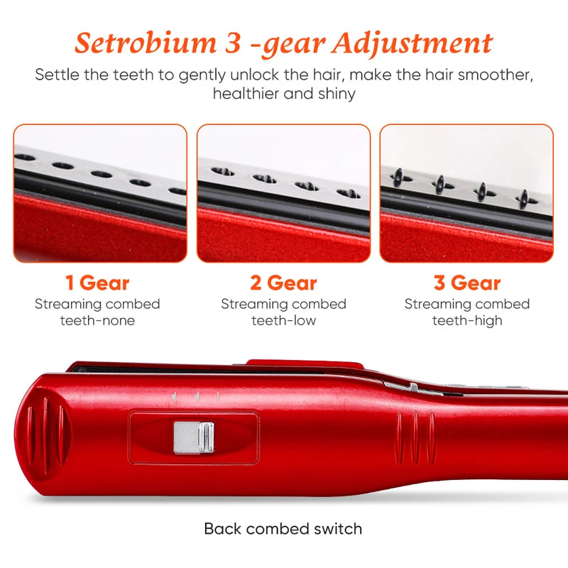 Steam Flat Iron Hair Straightener