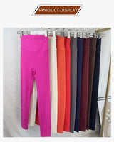 Women's High Waist Breathable Yoga Leggings – Summer Workout Pants