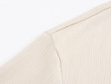 Wrinkled Suit Jacket Pant Set