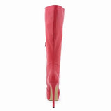 Women Over Knee Boots – Super Matte Leather Platform